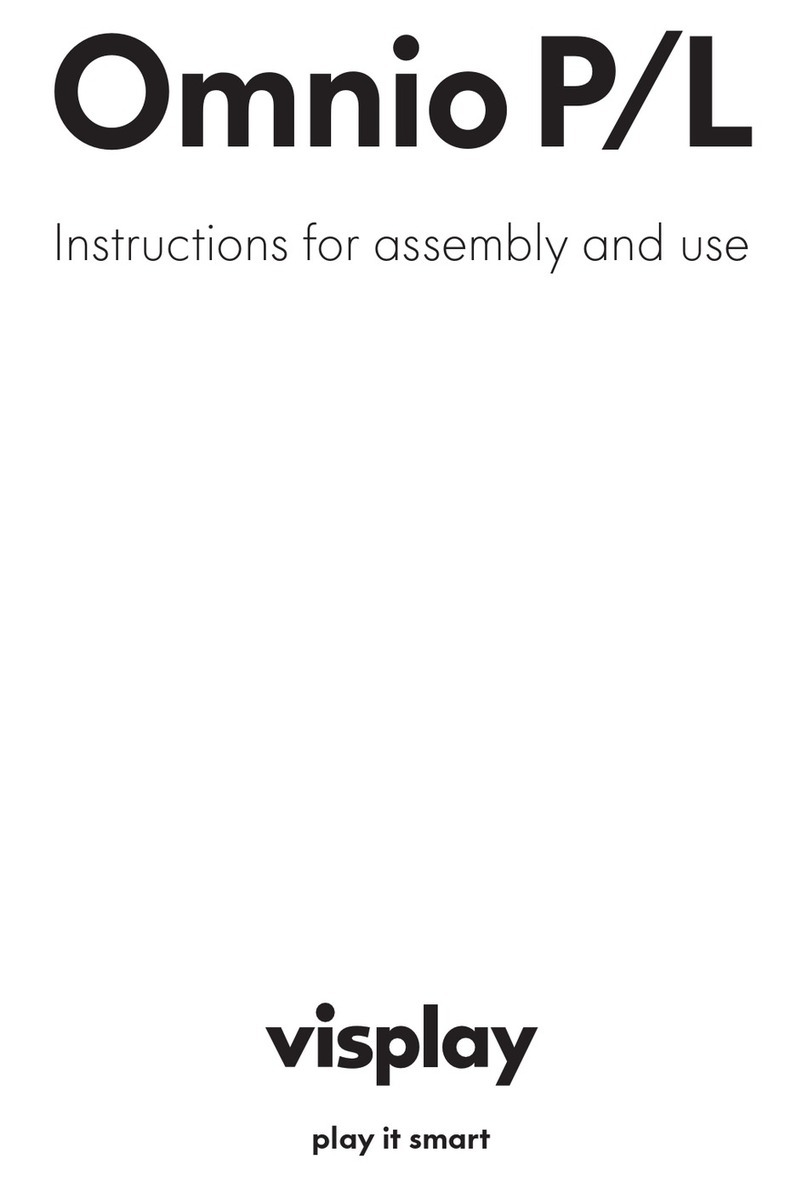 visplay OmnioP/L Instructions for assembly and use