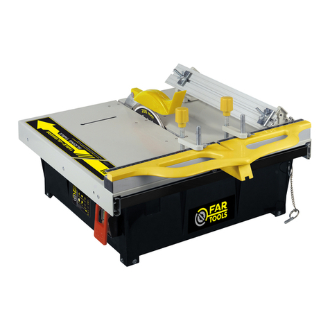 Far Tools TCS 200 Use and care manual