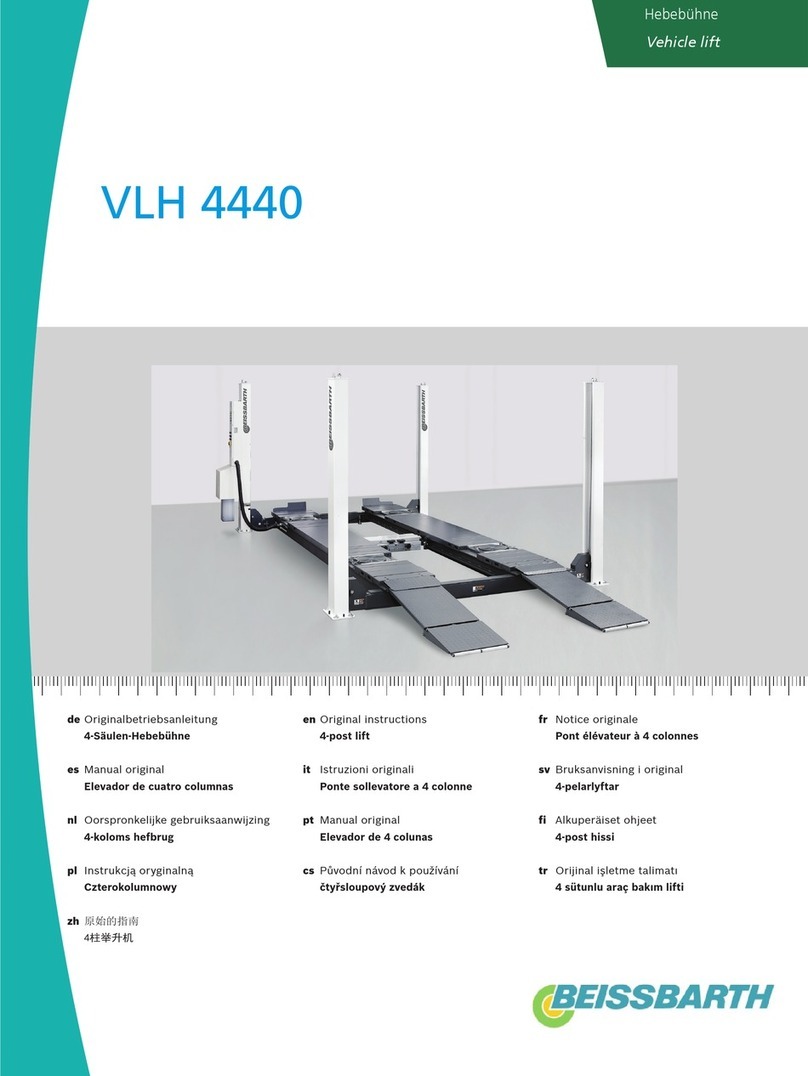 Beissbarth VLH 4440 Original instructions