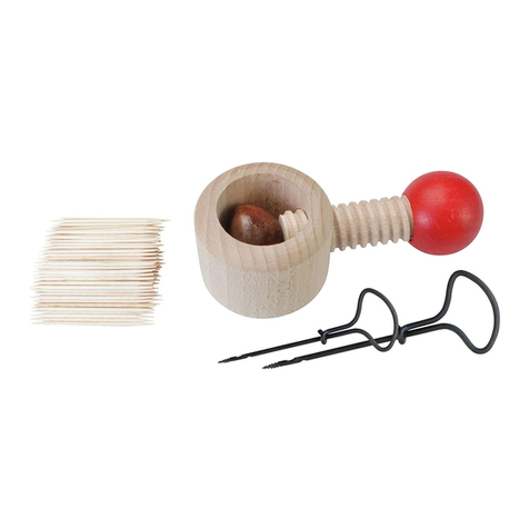 Pebaro Kastanienhalter Bastel-Set instructions