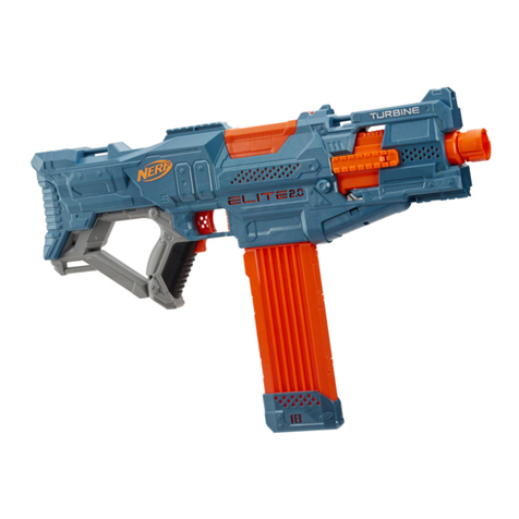 Hasbro NERF ELITE 2.0 TURBINE CS-18 User manual