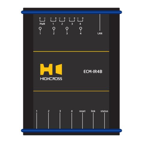 Highcross ECM-IR4B User manual