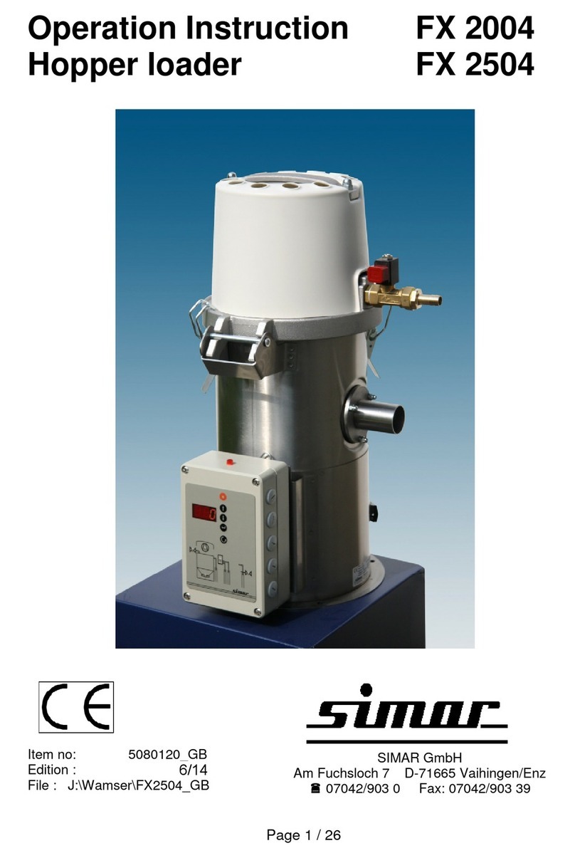 Simar FX 2004 Technical manual