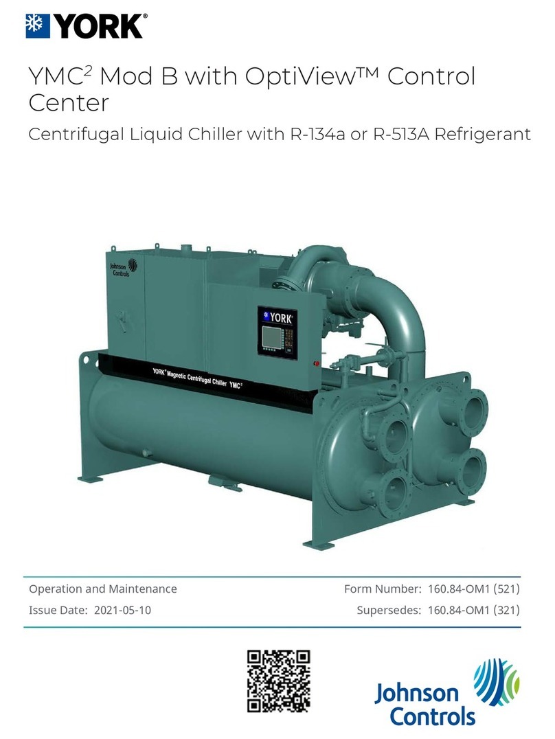 Johnson Controls YORK YMC2 Installation guide