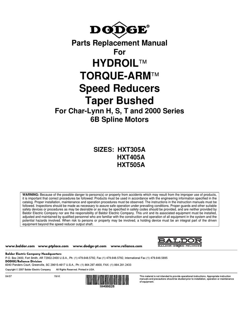 Dodge HXT305A manual
