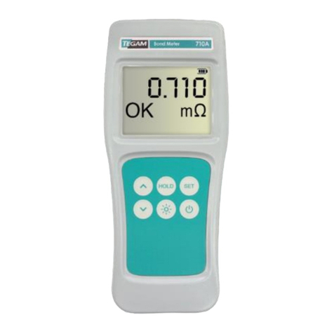 Tegam 710A User manual