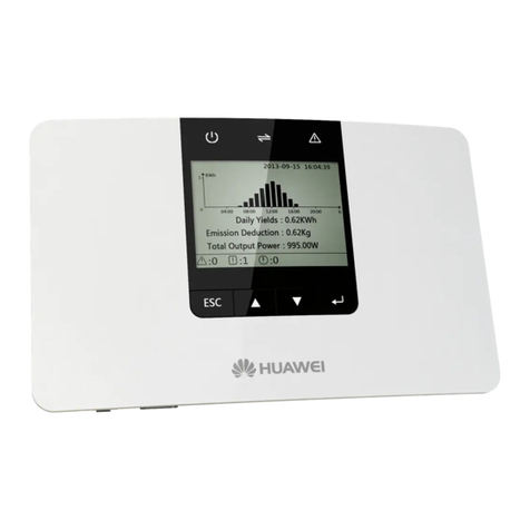 Huawei SmartLogger1000 user manual