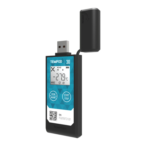 TempSen Tempod 30 user manual