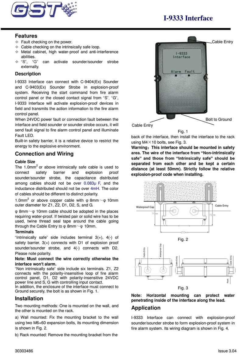 GST I-9333 User manual