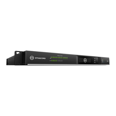 Dynacord MXE Series installation manual Dynacord MXE Series installation manual