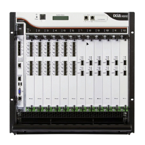 Keysight Technologies Ixia XGS12 User manual
