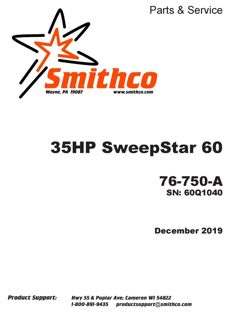 Smithco SweepStar 60 User manual