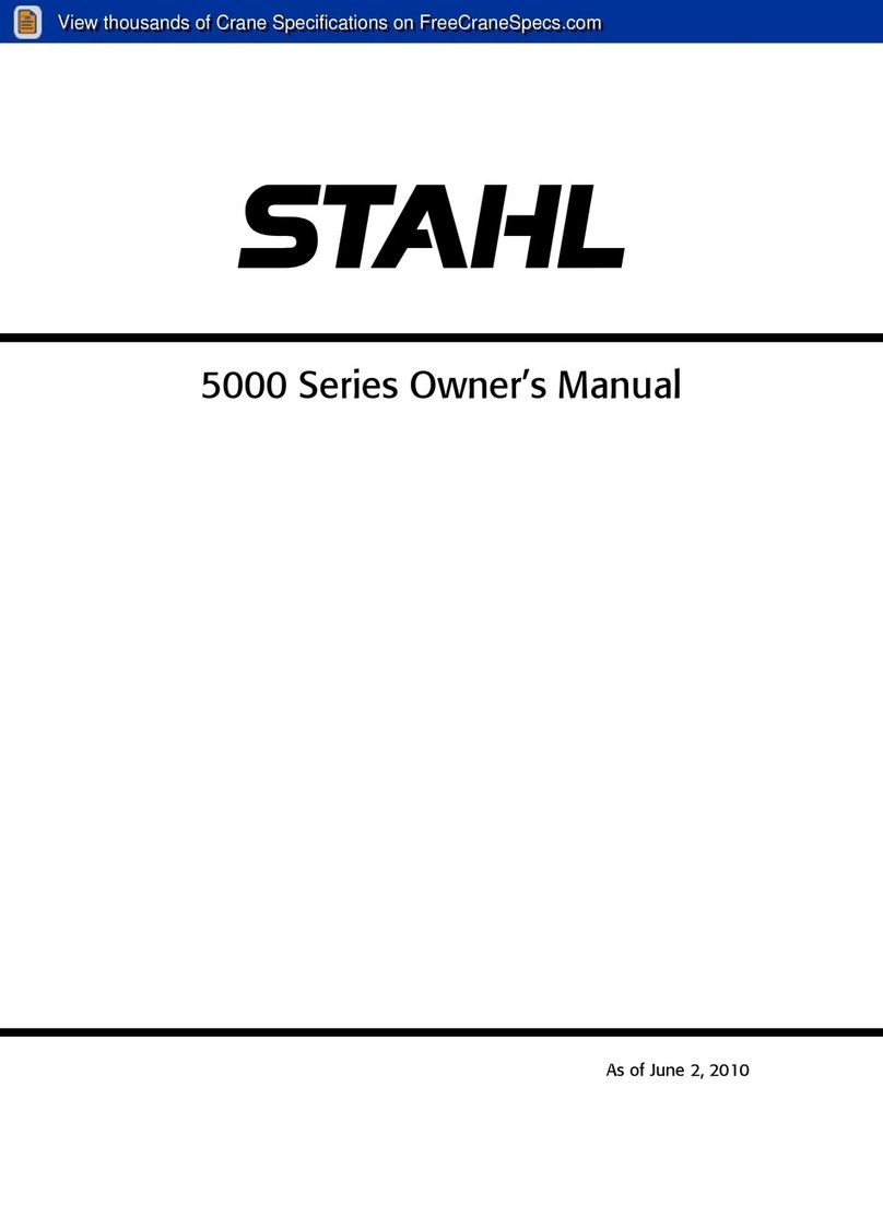Stahl 5000 Series owner's manual
