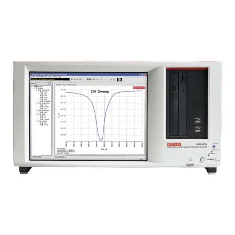 Keithley 4200-SCS-PK3-903-01 quick start guide