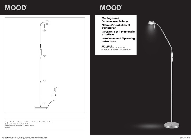 MOOD GOTEBORG SL487 User manual