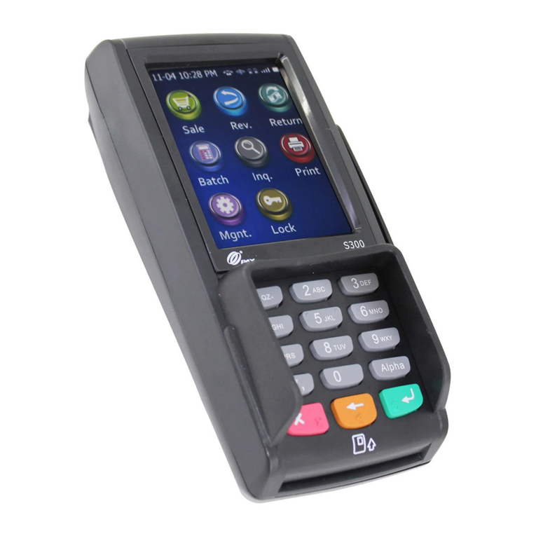 PAX S300 User manual