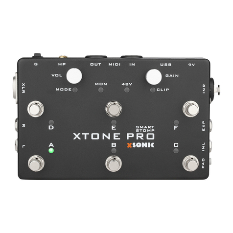 XSONIC XTONE Pro user manual
