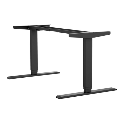 boho office HomeDesk Assembly and operating instructions