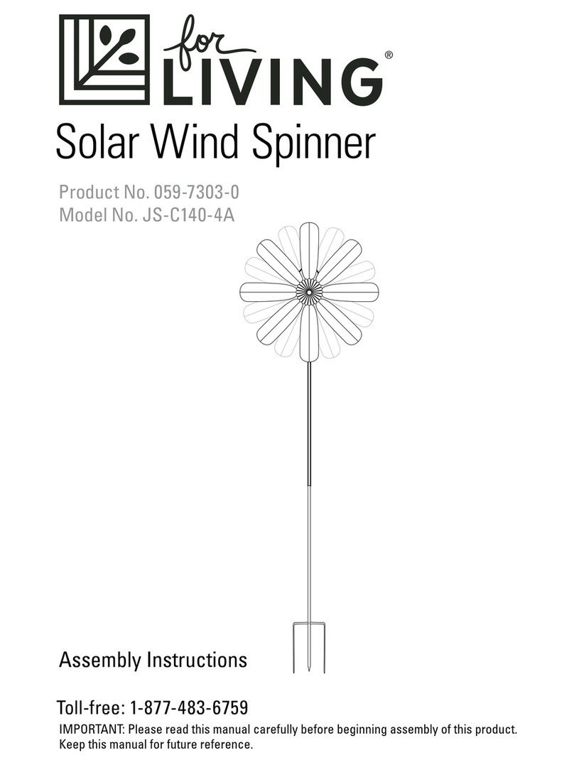 for Living JS-C140-4A Assembly instructions for Living JS-C140-4A Assembly instructions