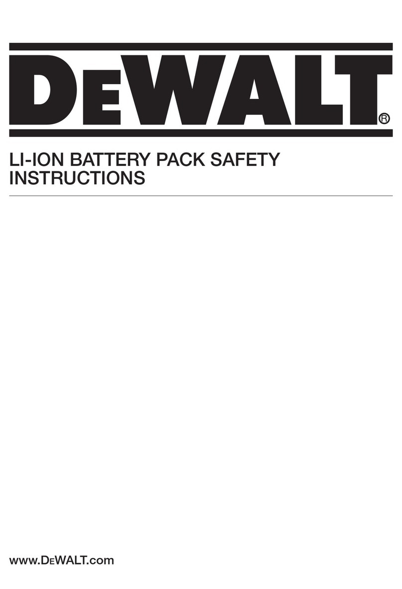 DeWalt DCB120 Installation instructions