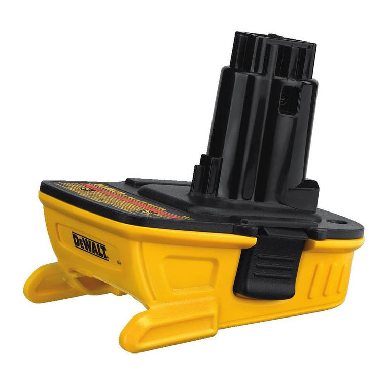 DeWalt DCA1820 User manual