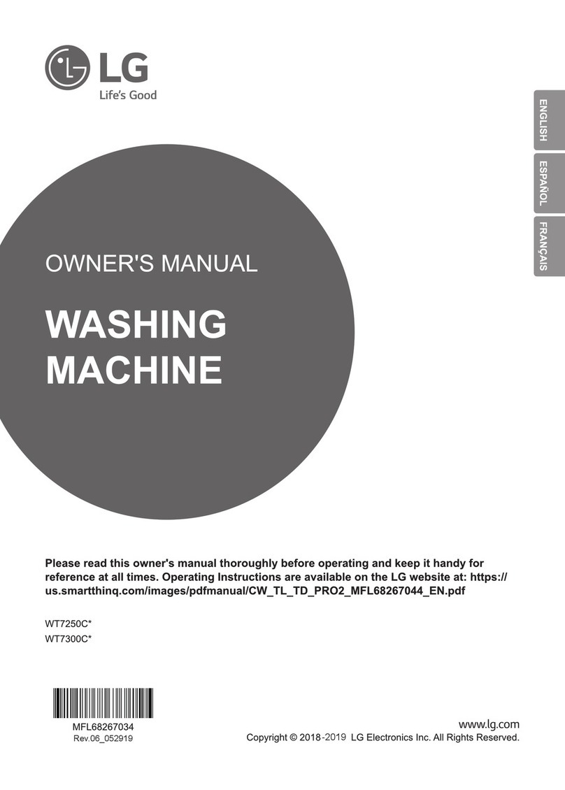 LG WT7250C User manual