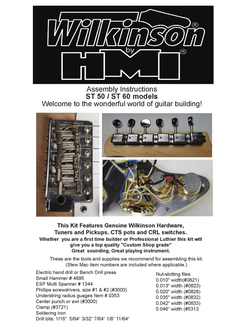 HMI Wilkinson ST 50 Assembly instructions