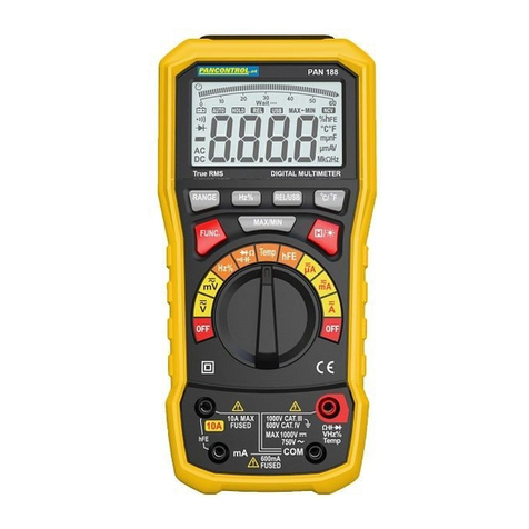 PANCONTROL PAN 188 manual