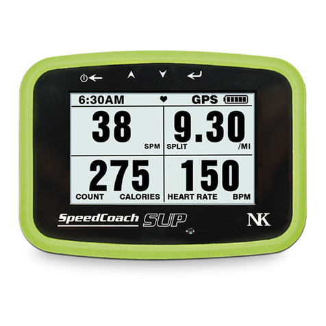 Nielsen-Kellerman SpeedCoach SUP manual Nielsen-Kellerman SpeedCoach SUP manual