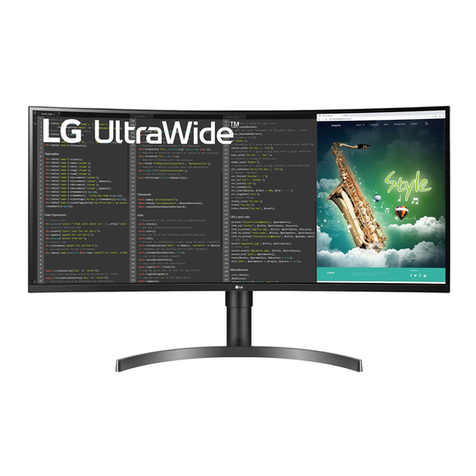 LG 35WN65C User manual