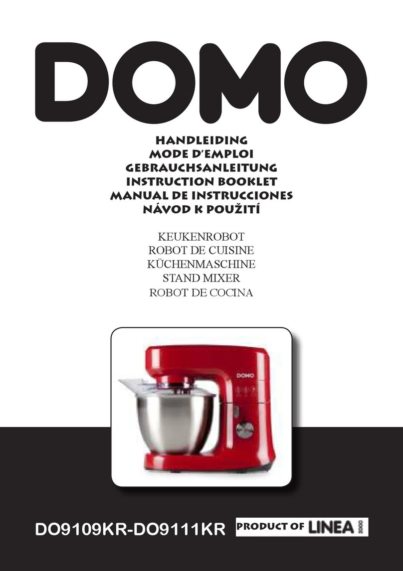 Linea DOMO DO9109KR Instruction booklet