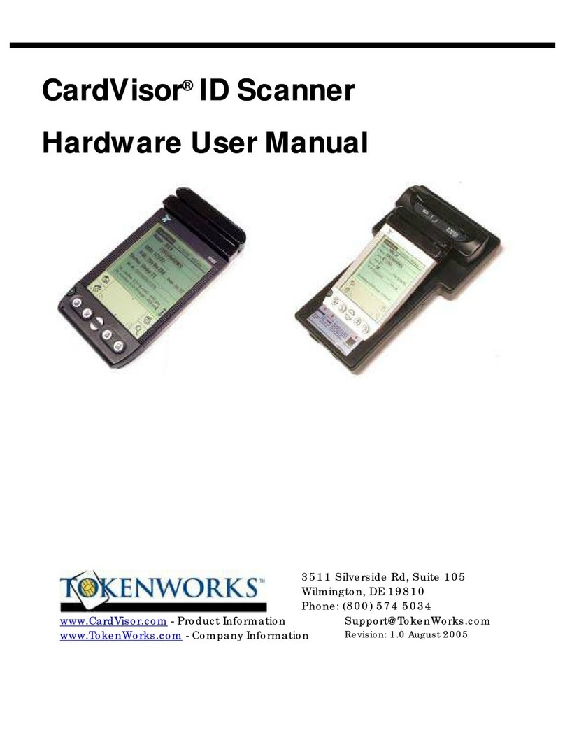 Tokenworks CardVisor ID Hardware user manual