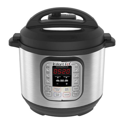 InstantPot Duo quick start guide
