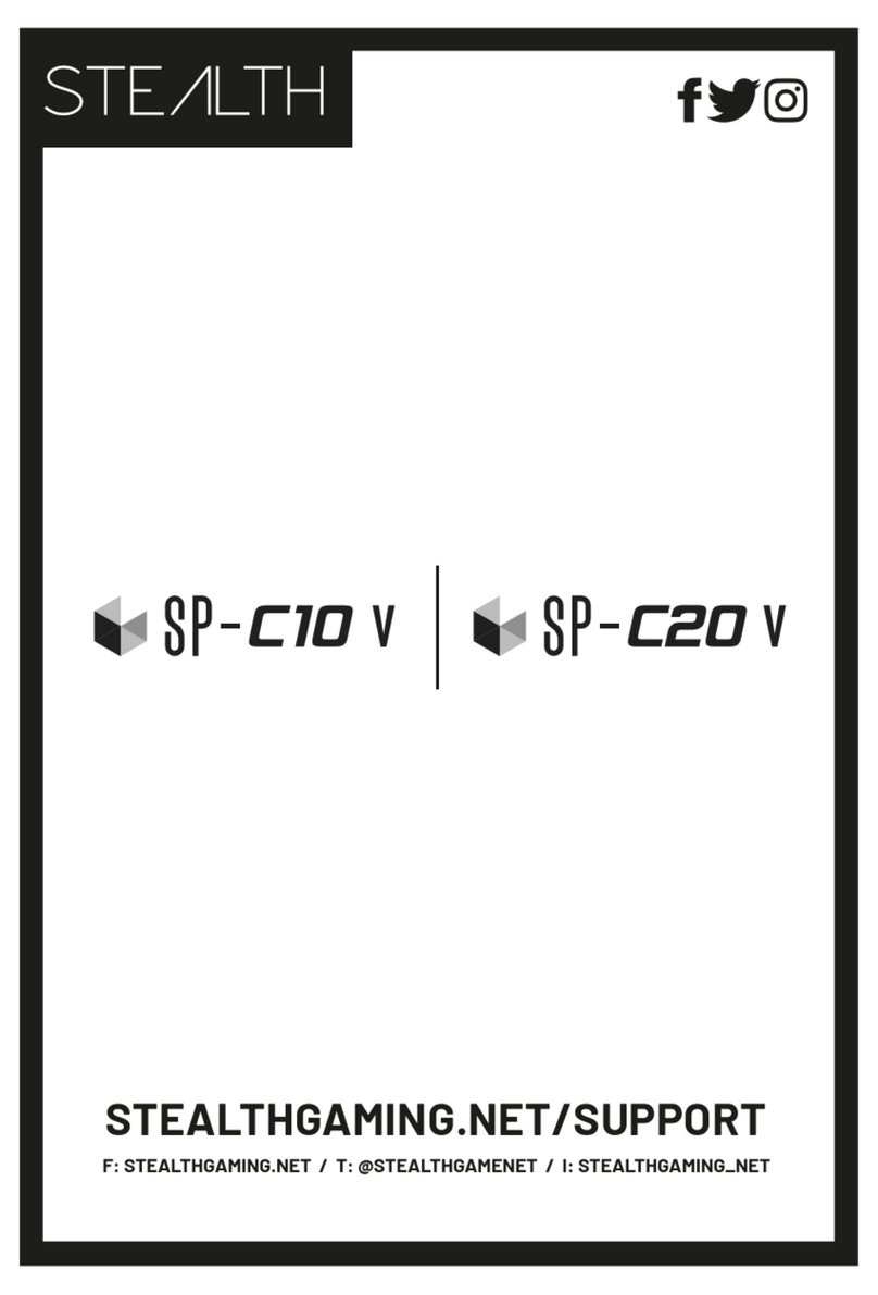Stealth SP-C10 V Installation and use