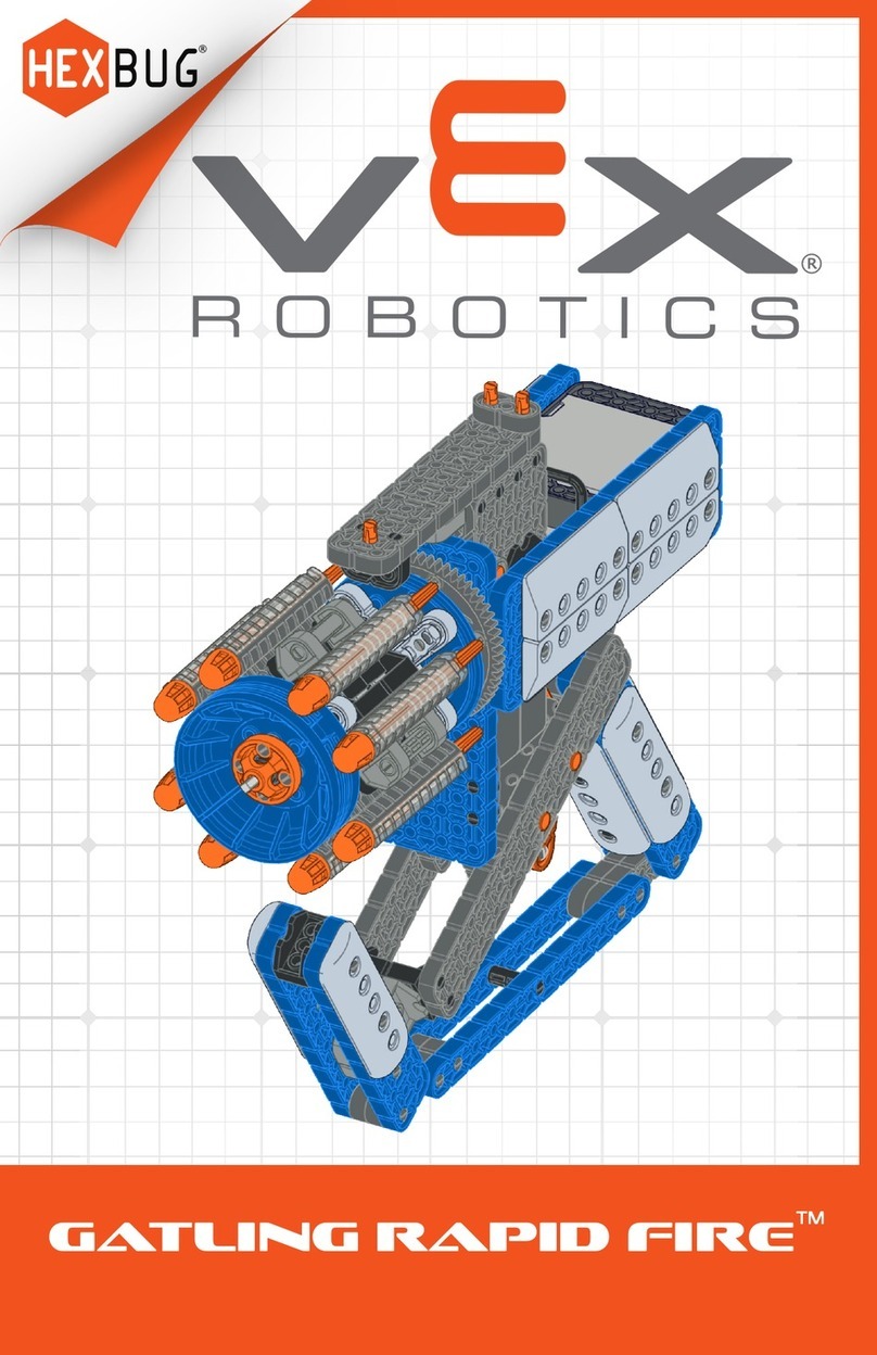 Innovation First HEXBUG VEX ROBOTICS GATLING RAPID FIRE... User manual