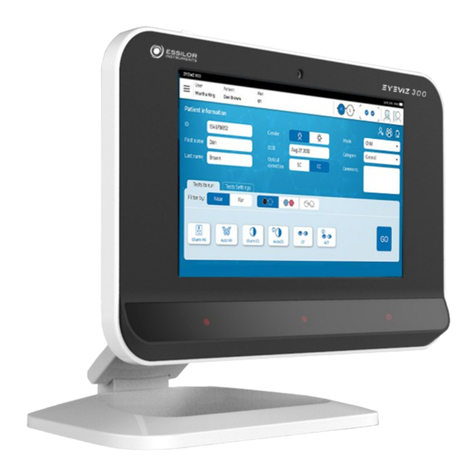 Essilor Instruments EyeViz 300 User manual
