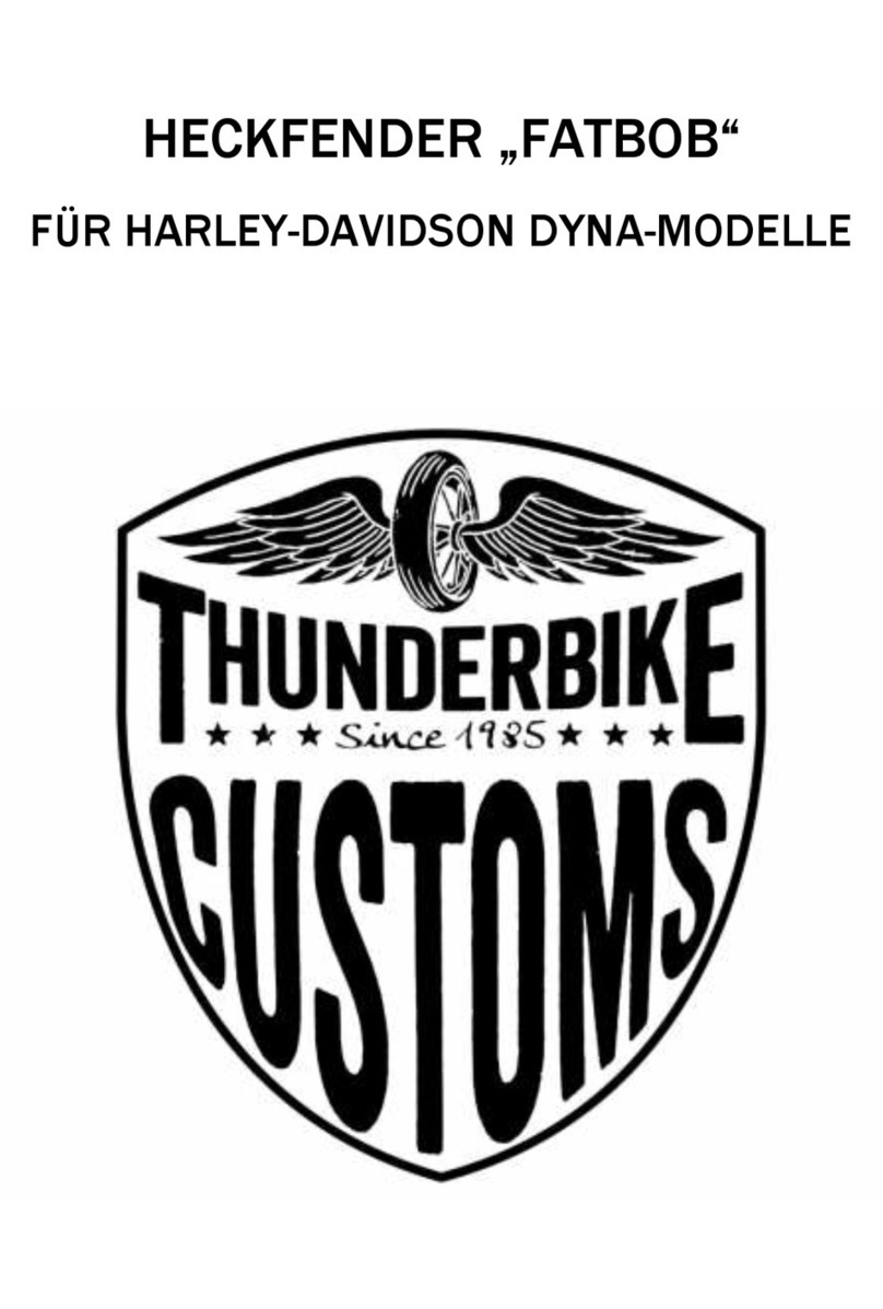 Thunderbike FATBOB Mounting instructions Thunderbike FATBOB Mounting instructions