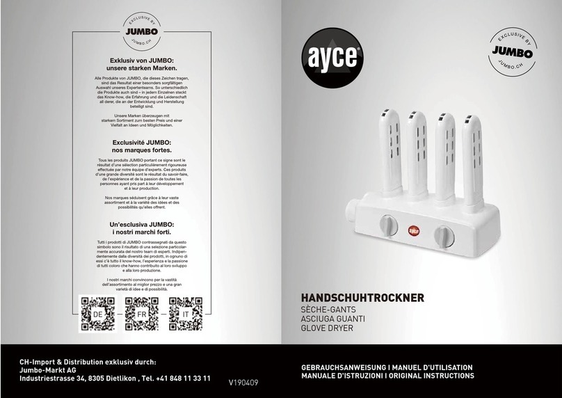 Jumbo Ayce BHA11 Original instructions