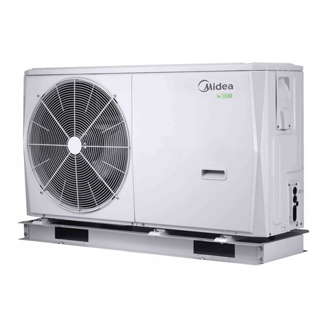 Midea M thermal Mono Series Dimension Guide