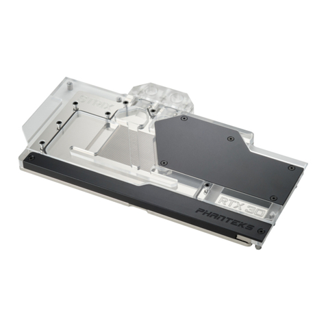 Phanteks GLACIER G30 STRIX User manual Phanteks GLACIER G30 STRIX User manual