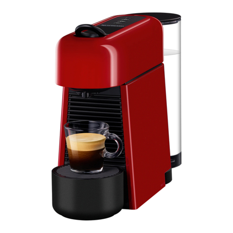 Nespresso KRUPS ESSENZA PLUS instruction manual