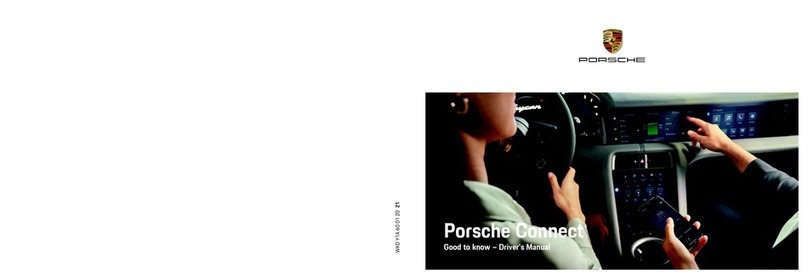 Porsche Connect Installation and operation manual Porsche Connect Installation and operation manual