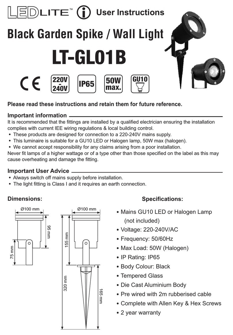 LEDLight LT-GL01B User instructions
