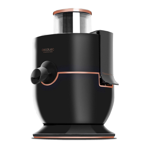 cecotec ExtremeTitanium 19000 User manual