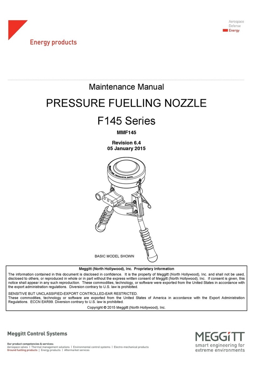 Meggitt F145 Series Maintenance manual