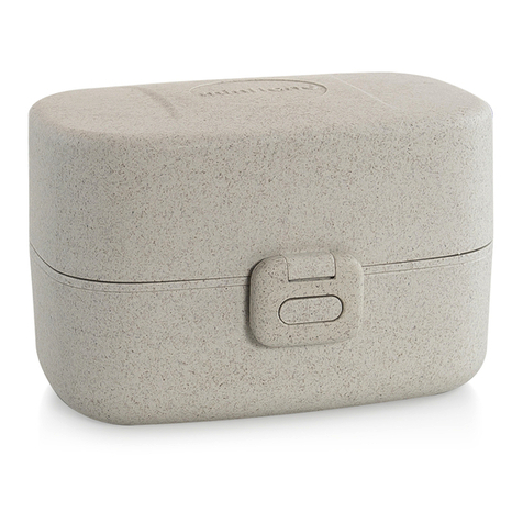 miniland NATURMEAL ON-THE-GO manual