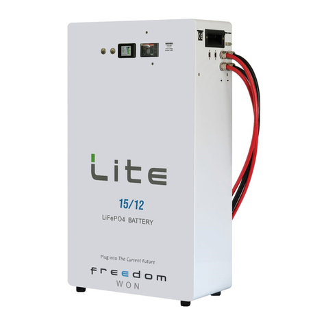 Freedom Won Freedom Lite Home 15/12 HV installation manual