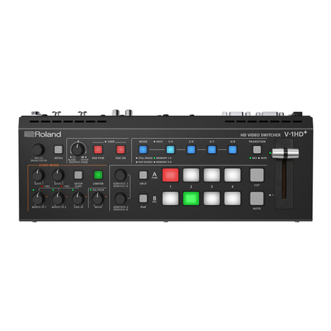 Roland V-1HD+ User manual