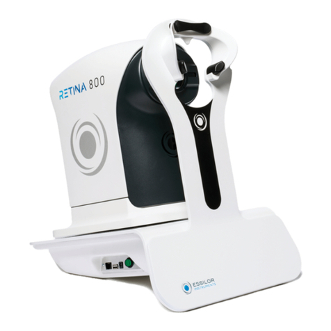 Essilor Instruments Retina 800 User manual