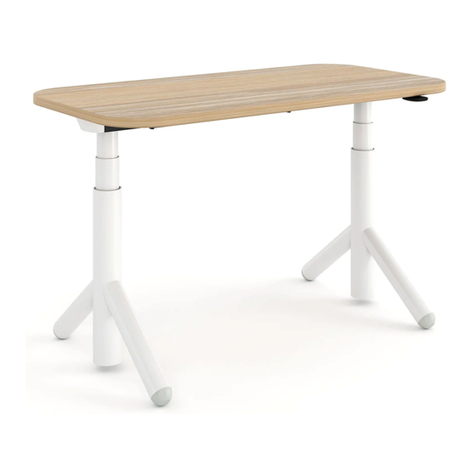 Steelcase Flex Height-Adjustable Desk User manual